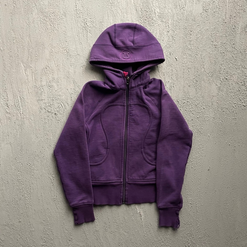 Lululemon Scuba Full Zip Hoodie Women Two Purple